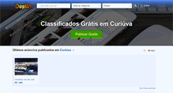Desktop Screenshot of curiuva.doplim.com.br