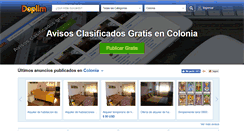 Desktop Screenshot of colonia.doplim.com.uy