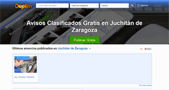 Desktop Screenshot of juchitan-de-zaragoza.doplim.com.mx