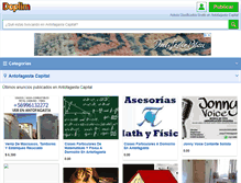 Tablet Screenshot of antofagasta-capital.doplim.cl