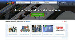 Desktop Screenshot of morelia.doplim.com.mx