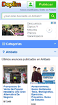 Mobile Screenshot of ambato.doplim.ec