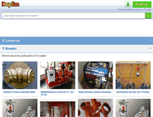 Tablet Screenshot of doplim.ec