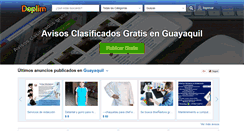 Desktop Screenshot of guayaquil.doplim.ec
