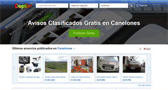 Desktop Screenshot of canelones.doplim.com.uy