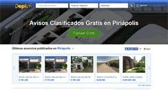 Desktop Screenshot of piriapolis.doplim.com.uy