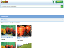 Tablet Screenshot of anolaima.doplim.com.co