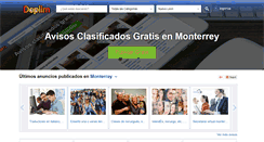 Desktop Screenshot of monterrey.doplim.com.mx