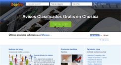 Desktop Screenshot of chosica.doplim.com.pe