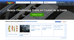 Desktop Screenshot of ciudad-de-la-costa.doplim.com.uy