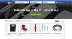Desktop Screenshot of pernambuco.doplim.com.br