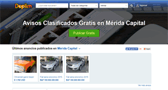Desktop Screenshot of merida-capital.doplim.com.ve