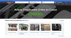 Desktop Screenshot of cusco.doplim.com.pe