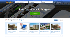 Desktop Screenshot of gurgaon.doplim.in
