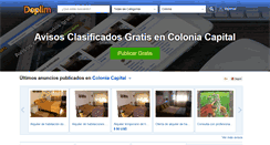 Desktop Screenshot of colonia-capital.doplim.com.uy