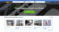 Desktop Screenshot of bujari.doplim.com.br