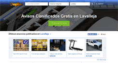 Desktop Screenshot of lavalleja.doplim.com.uy
