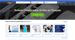 Desktop Screenshot of guayas.doplim.ec