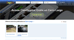 Desktop Screenshot of cerro-largo.doplim.com.uy